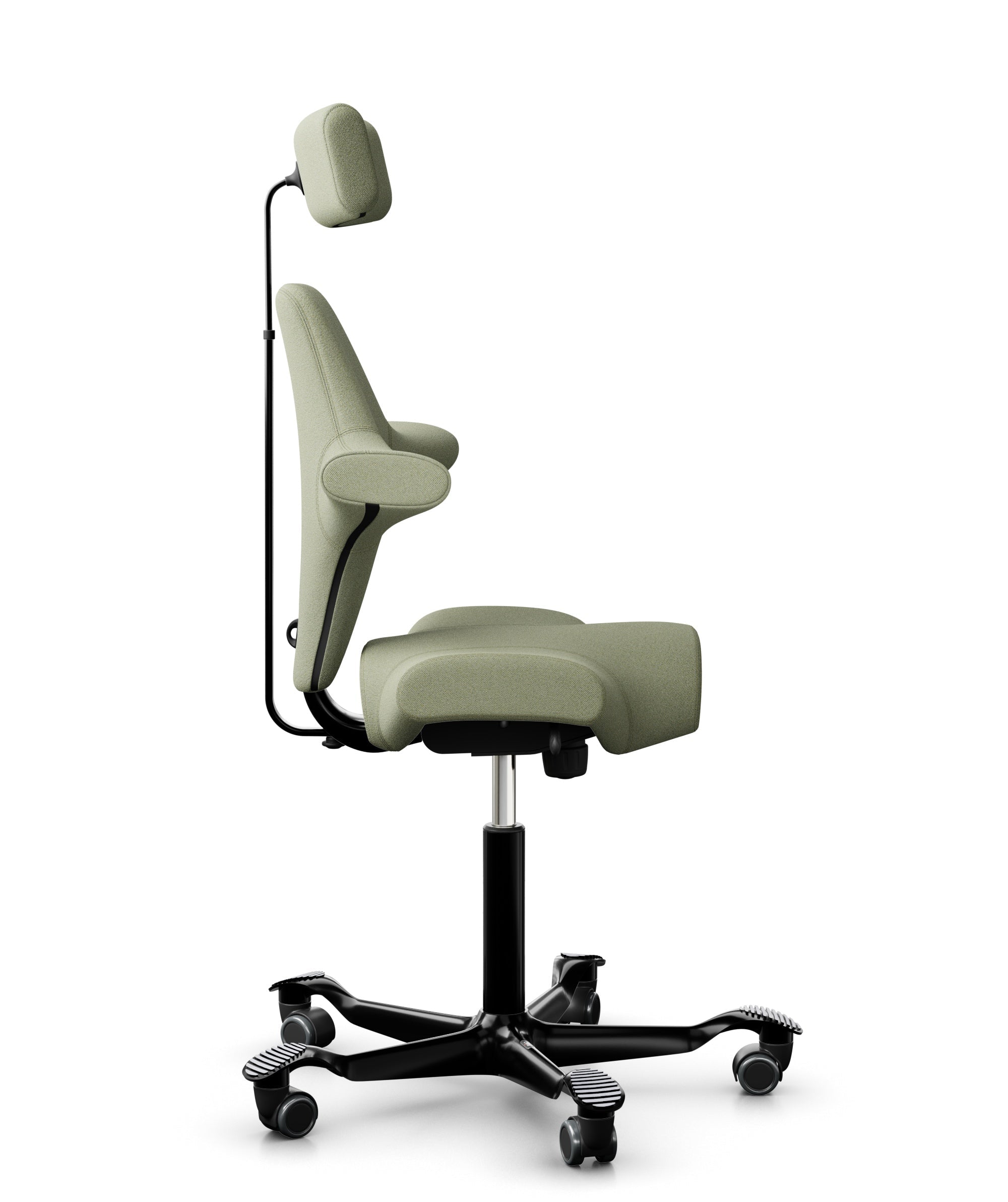 Ергономичен офис стол HAG Capisco 8107 с подглавник, PG3