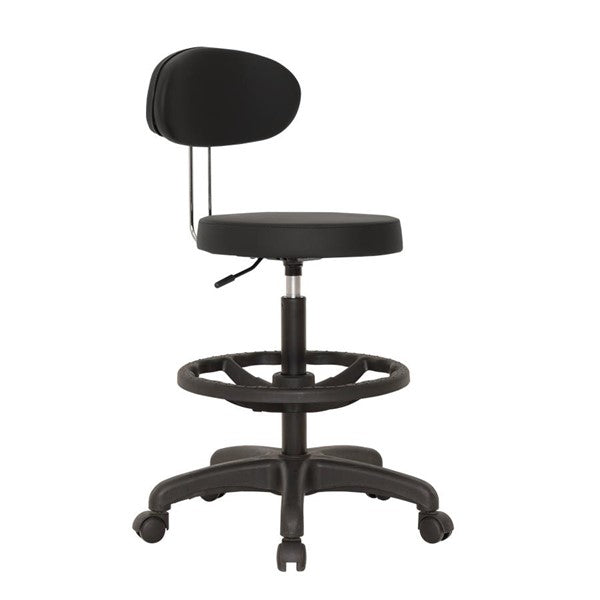 Работен стол TABURE с ринг и пластмасова основа, TBR 01 211