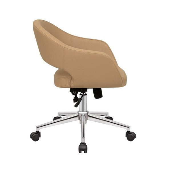 Посетителски стол Moon на колелца