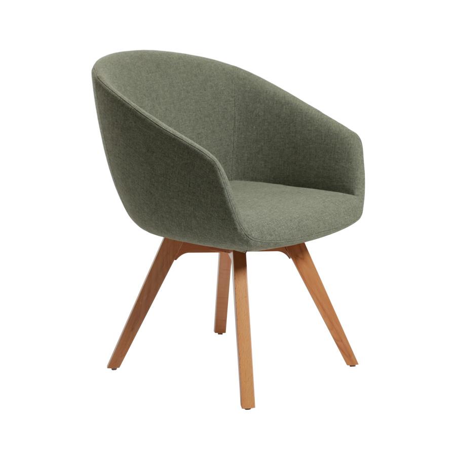 Стол за заведения Bonito с дървена основа