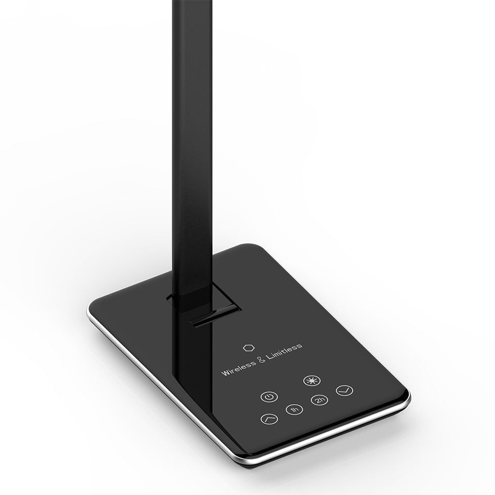 Ергономична настолна LED лампа 5 W със зареждане на GSM, бяла