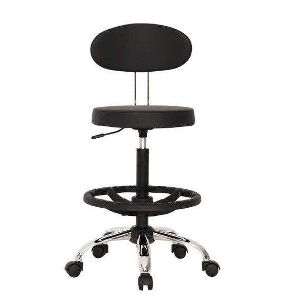 Работен стол TABURE с ринг и пластмасова основа, TBR 01 211