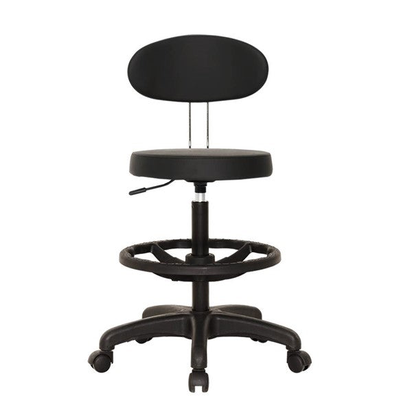 Работен стол TABURE с ринг и пластмасова основа, TBR 01 211