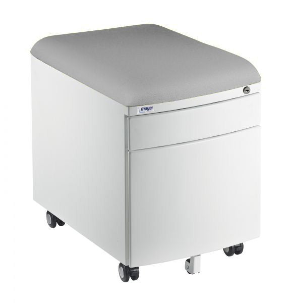 Метален контейнер с възглавничка - сив 32 W 8 30464