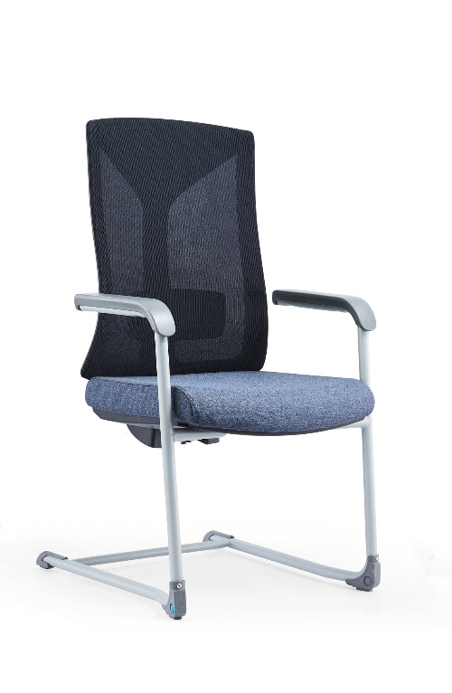 Посетителски стол Cosy - тъмно сив