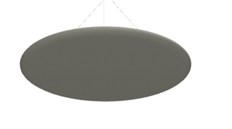 Таванен акустичен панел MIX 11S кръгъл Ф.900 мм., дамаска Atlantic бежов А-61078