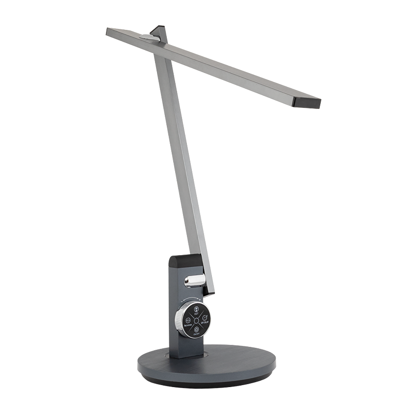 Настолна LED лампа 12W - сива