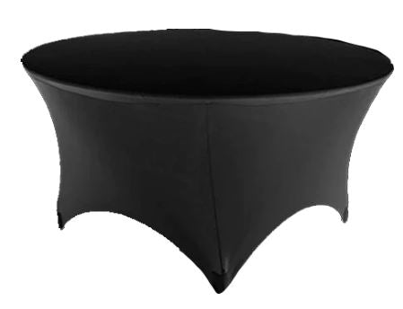 Еластан за кетъринг маса 180 x 76 x H 73,5cm, цвят бял или черен