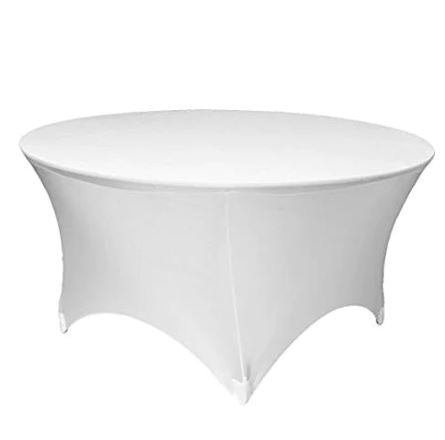 Еластан за кетъринг маса 180 x 76 x H 73,5cm, цвят бял или черен