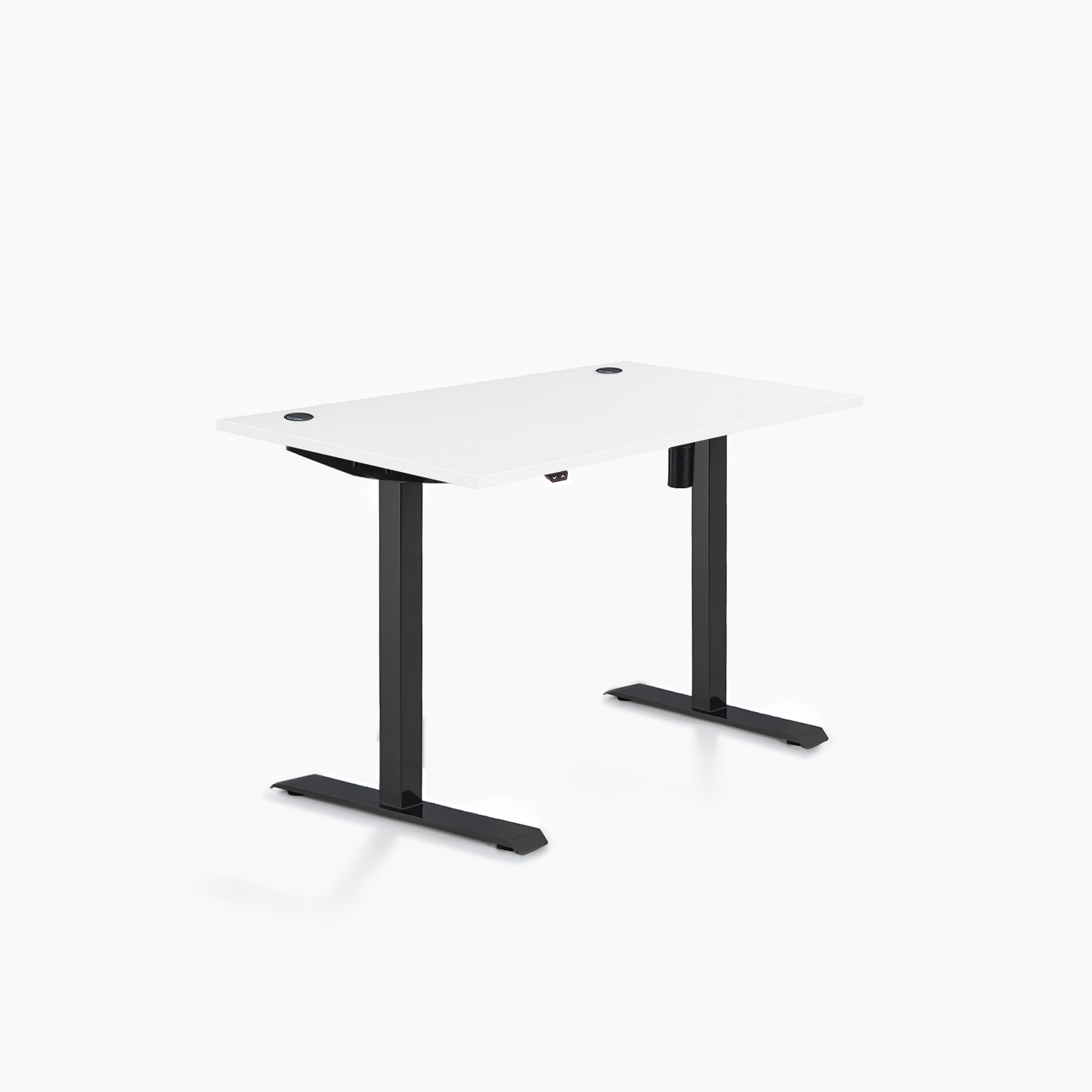 Цвят на основата: Черен | Цвят на плота: Бял шагрен