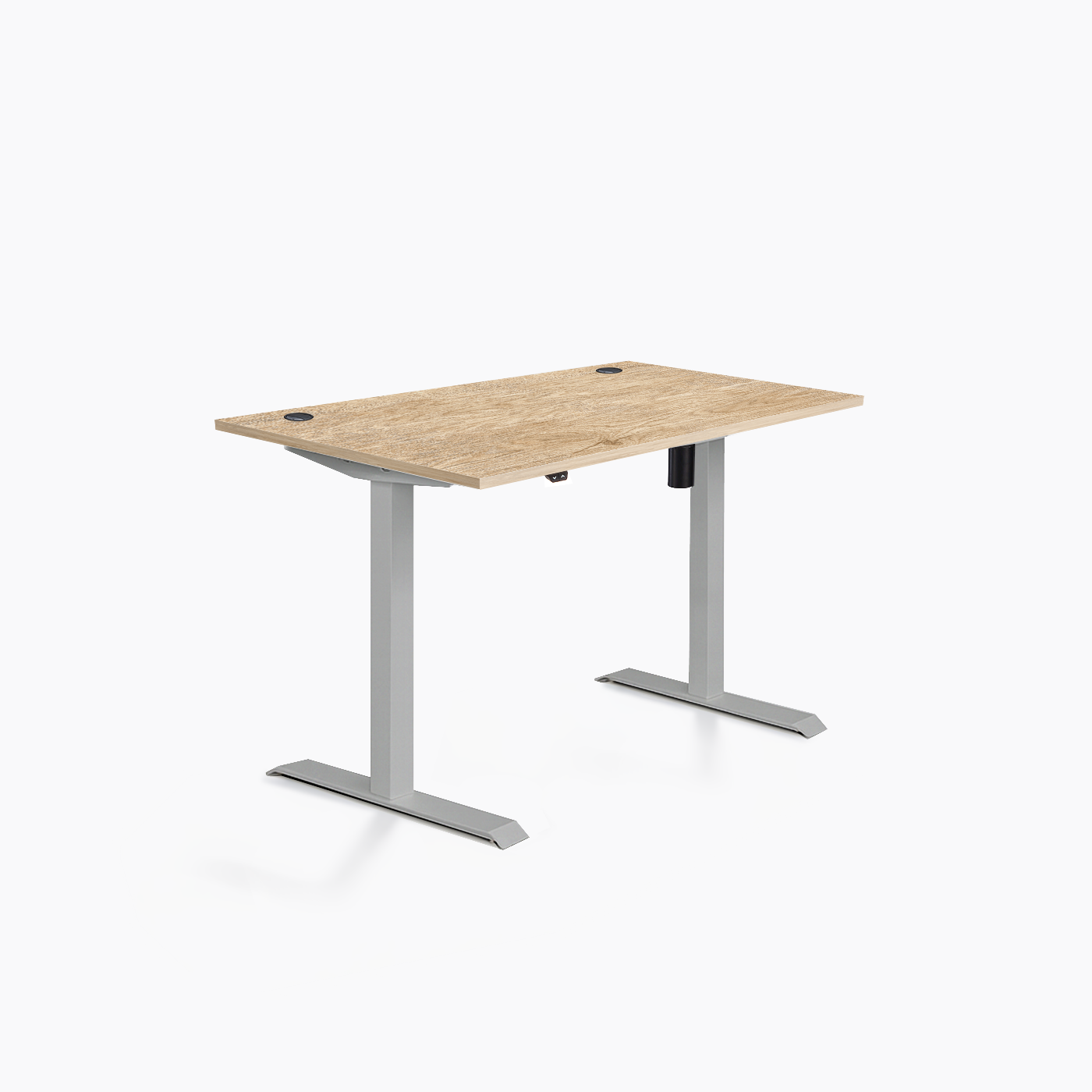 Цвят на основата: Сив | Цвят на плота: Дъб Небраска натур