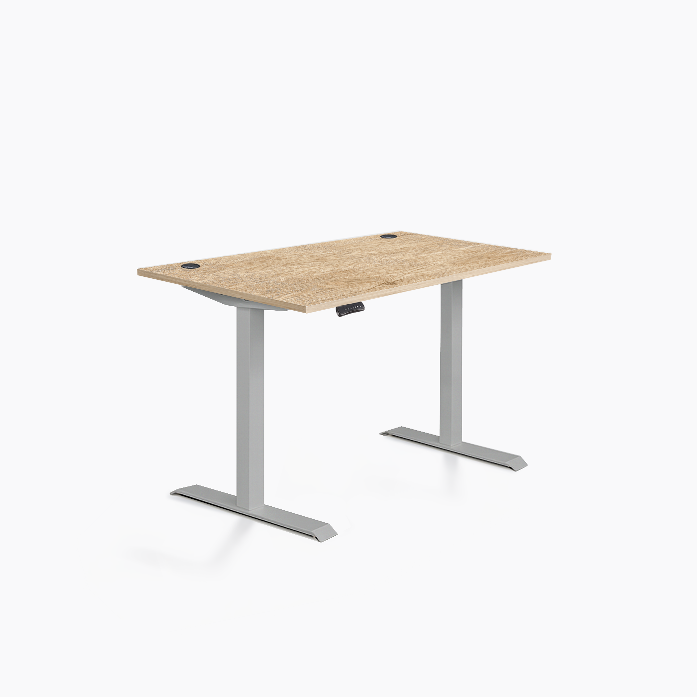 Цвят на основата: Сив | Цвят на плота: Дъб Небраска натур