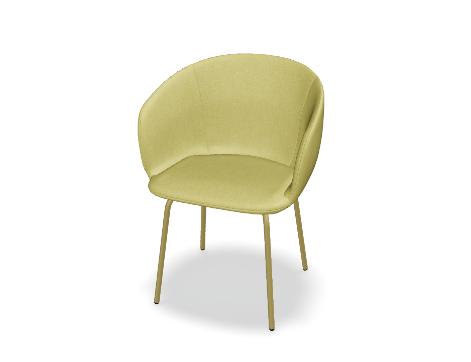 Посетителски стол Grace с 4 крака