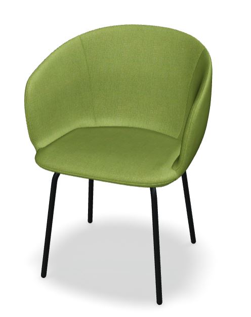 Посетителски стол Grace с 4 крака