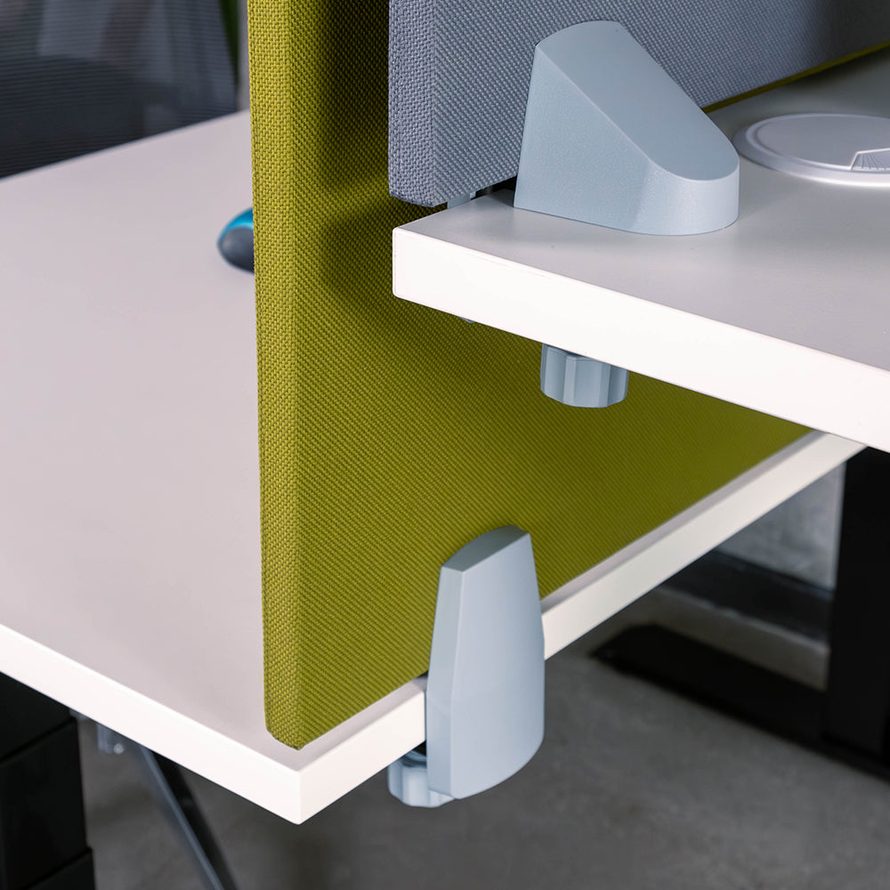 Челен акустичен панел за бюро 118/50/2 см - сив