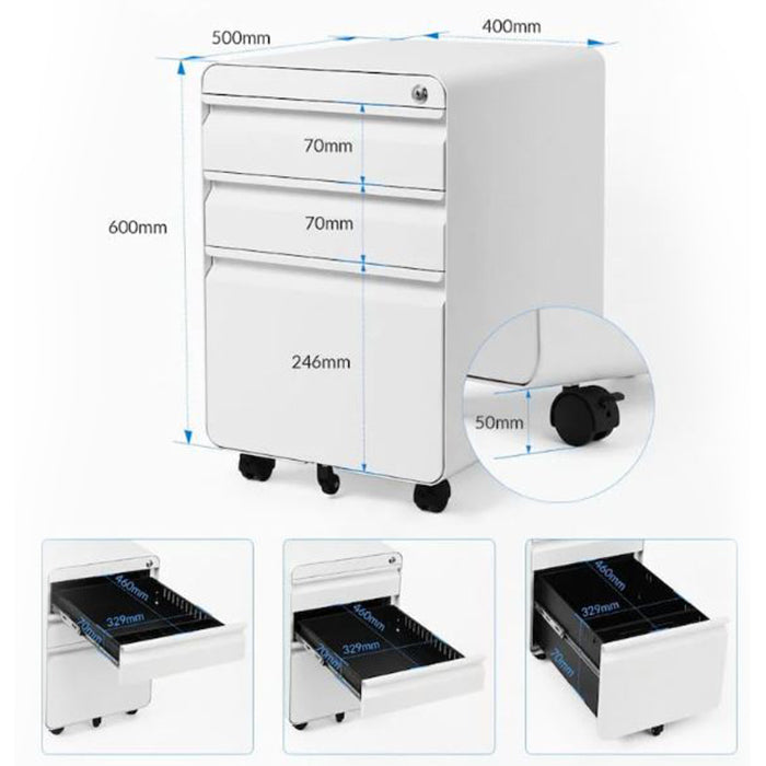 Метален контейнер за документи