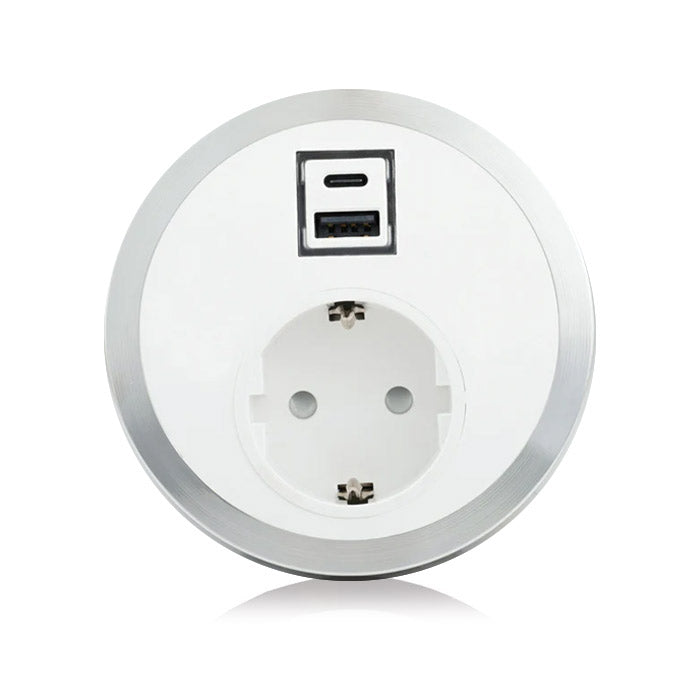 Захранващ модул за бюро Port EL 220V+Smart Charge