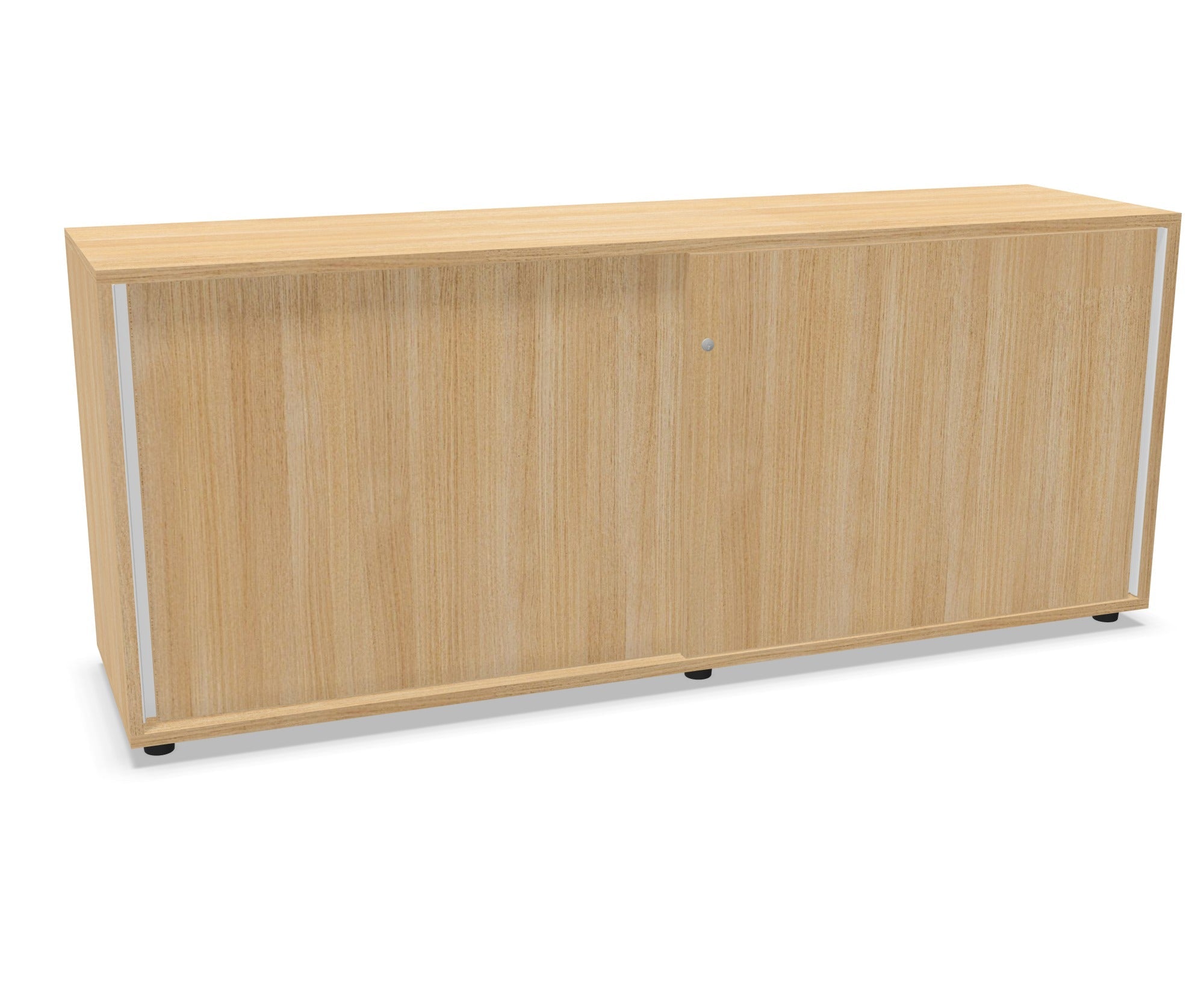 Офис шкаф с плъзгащи се врати и заключване PR12 420x1600х633 мм.