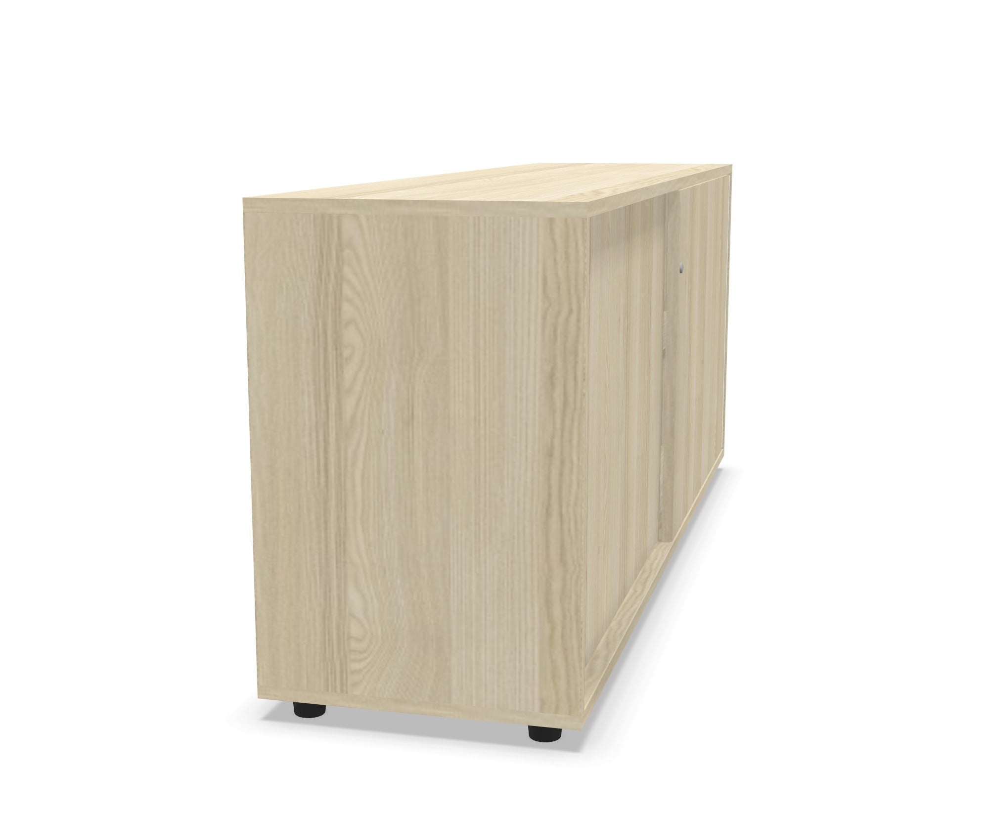 Офис шкаф с плъзгащи се врати и заключване PR12 420x1600х633 мм.