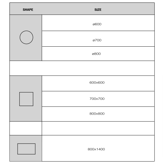 Основа за бар маса Time 303 h_1088 мм