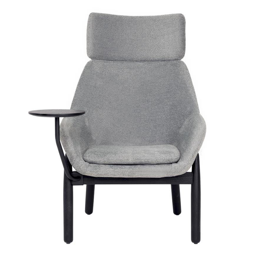 Кресло Bump XL с масичка за кафе - Verona Col. 3 - сив - мостра