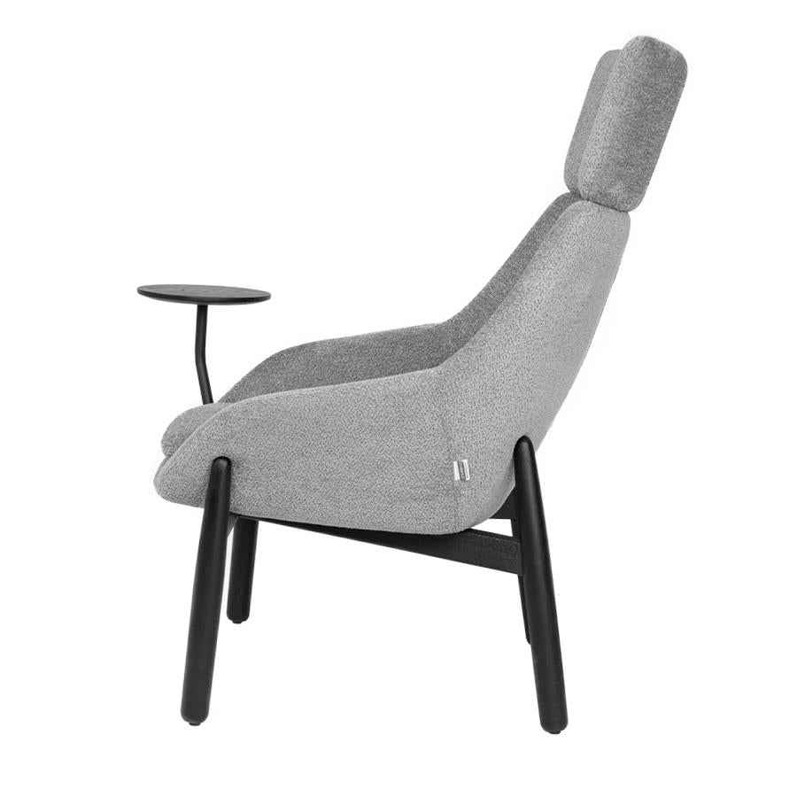 Кресло Bump XL с масичка за кафе - Verona Col. 3 - сив - мостра