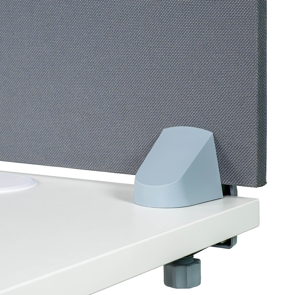 Челен акустичен панел за бюро 118/50/2 см - сив