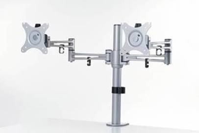 Ергономична стойка за два монитора Strella