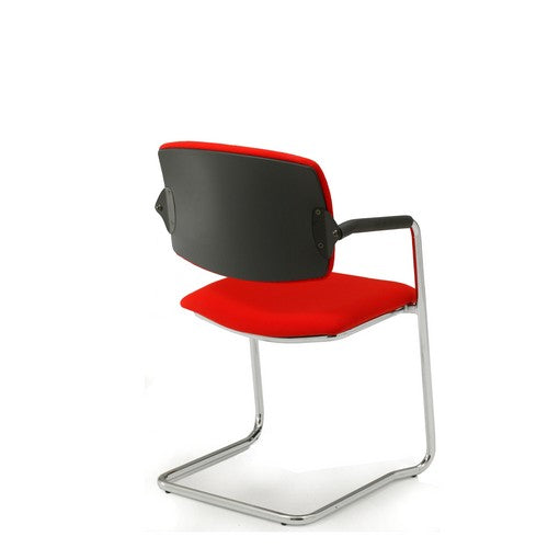 Посетителски стол Laila 0580 с тапицирана облегалка - ChairPro