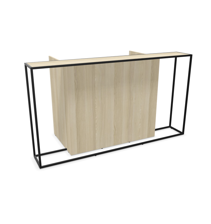 Рецепция Sinto със скрито осветление 2200x1100 мм.