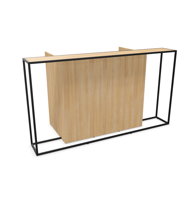 Рецепция Sinto със скрито осветление 2200x1100 мм.