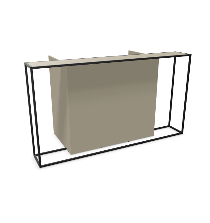 Рецепция Sinto със скрито осветление 2200x1100 мм.