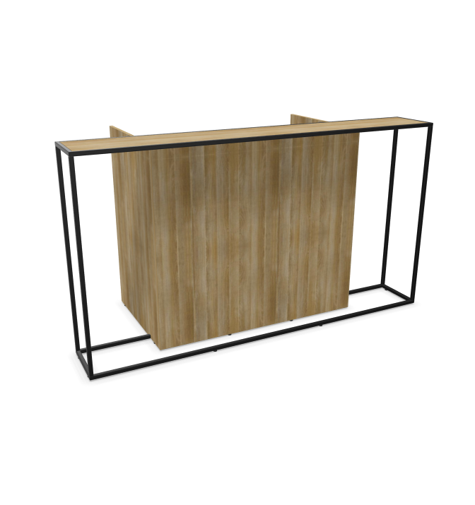 Рецепция Sinto със скрито осветление 2200x1100 мм.