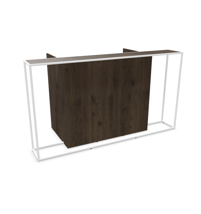 Рецепция Sinto със скрито осветление 2200x1100 мм.