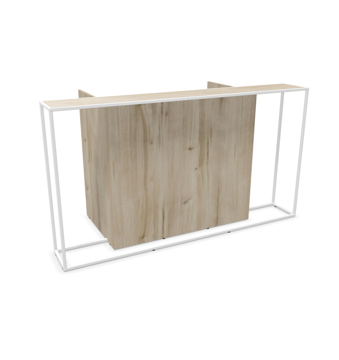 Рецепция Sinto със скрито осветление 2200x1100 мм.