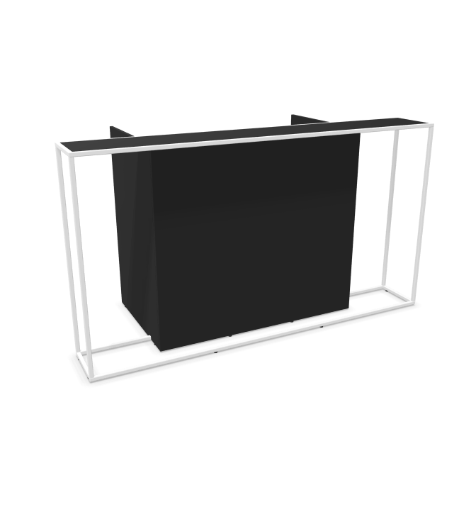 Рецепция Sinto със скрито осветление 2200x1100 мм.