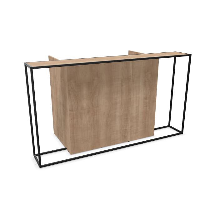 Рецепция Sinto със скрито осветление 2200x1100 мм.