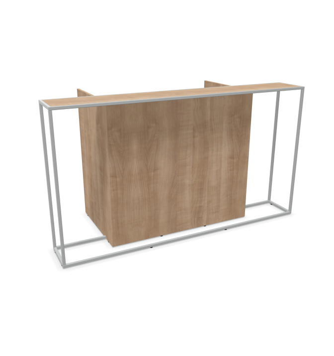 Рецепция Sinto със скрито осветление 2200x1100 мм.