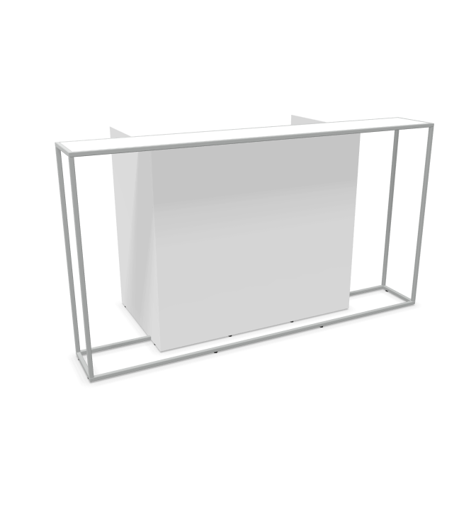 Рецепция Sinto със скрито осветление 2200x1100 мм.