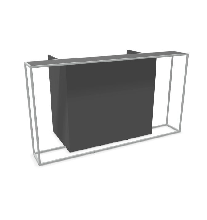 Рецепция Sinto със скрито осветление 2200x1100 мм.