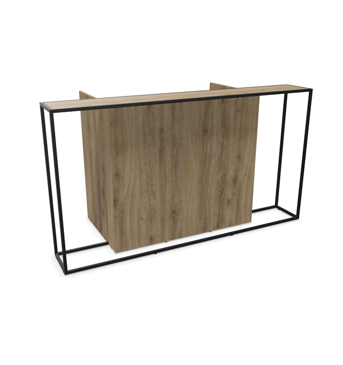 Рецепция Sinto със скрито осветление 2200x1100 мм.