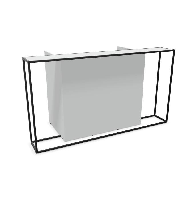 Рецепция Sinto със скрито осветление 2200x1100 мм.