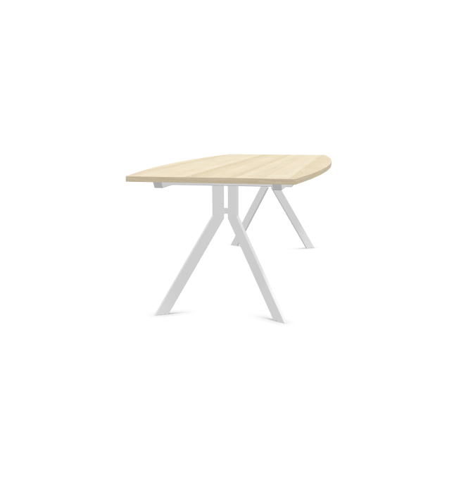 Конферентна маса AXY Line Y, Barrel Shape, 2400x1000 мм.