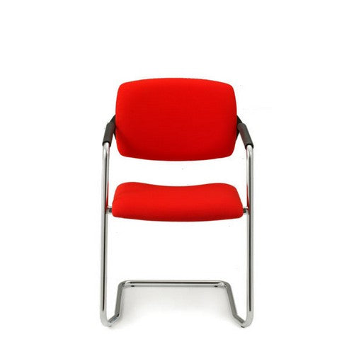 Посетителски стол Laila 0580 с тапицирана облегалка - ChairPro