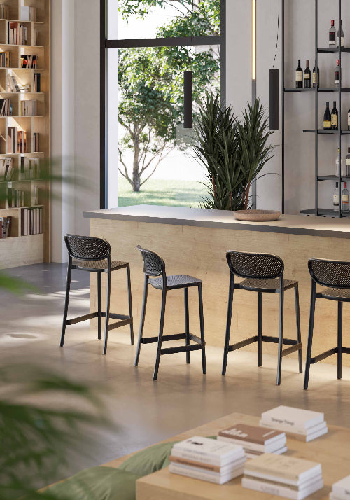 Бар стол Nuta 78, цвят Lime