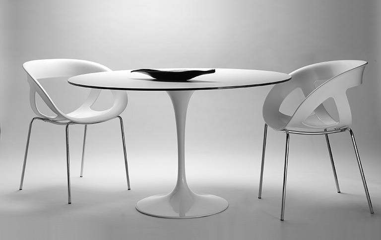 Дизайнерска маса Saturno, Ø 100 см.