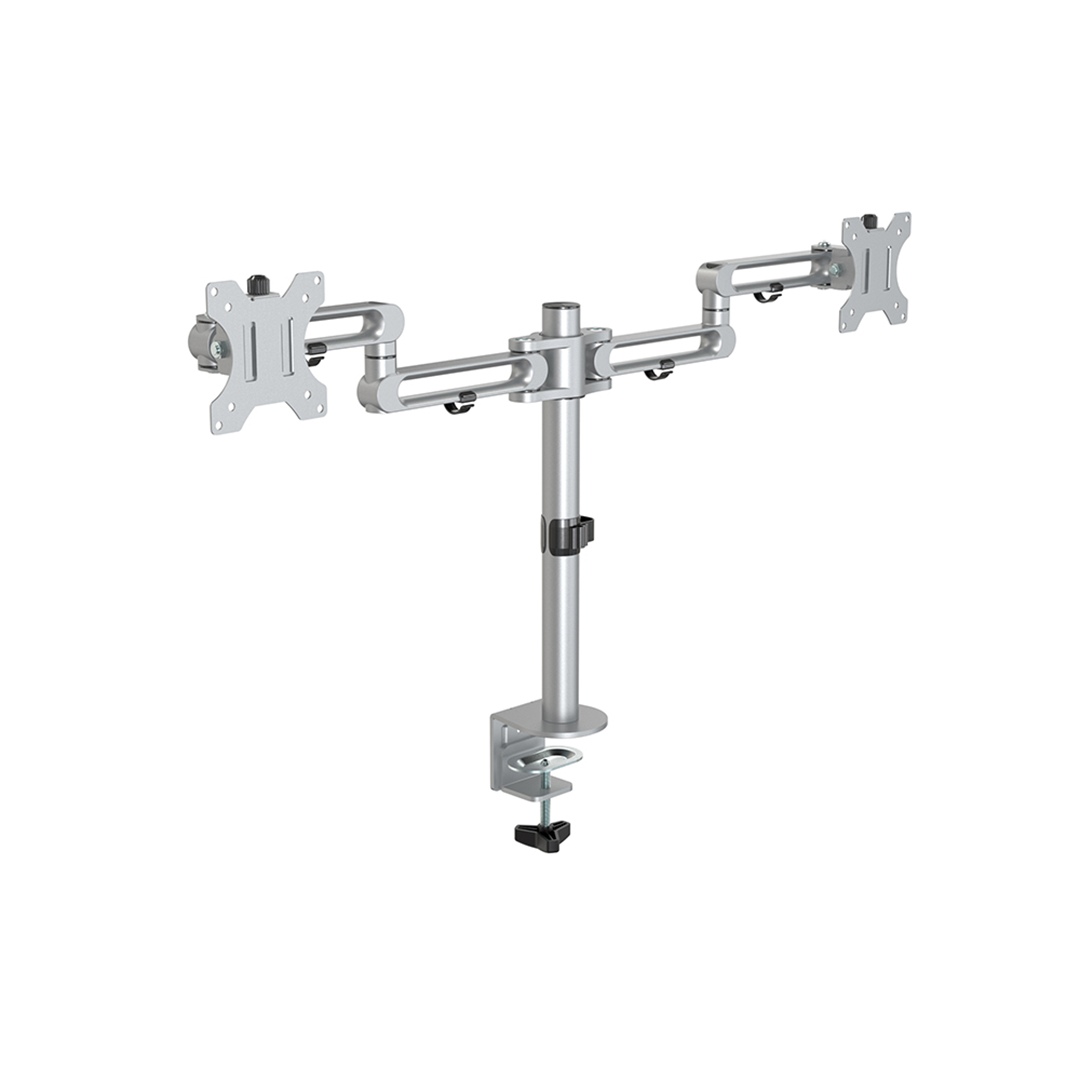 Ергономична стойка за два монитора Strella
