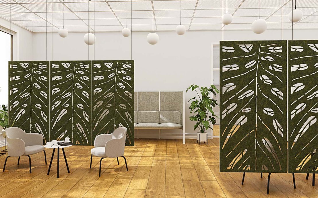 Филцова акустична завеса Texo - 85x0.9x170 см.