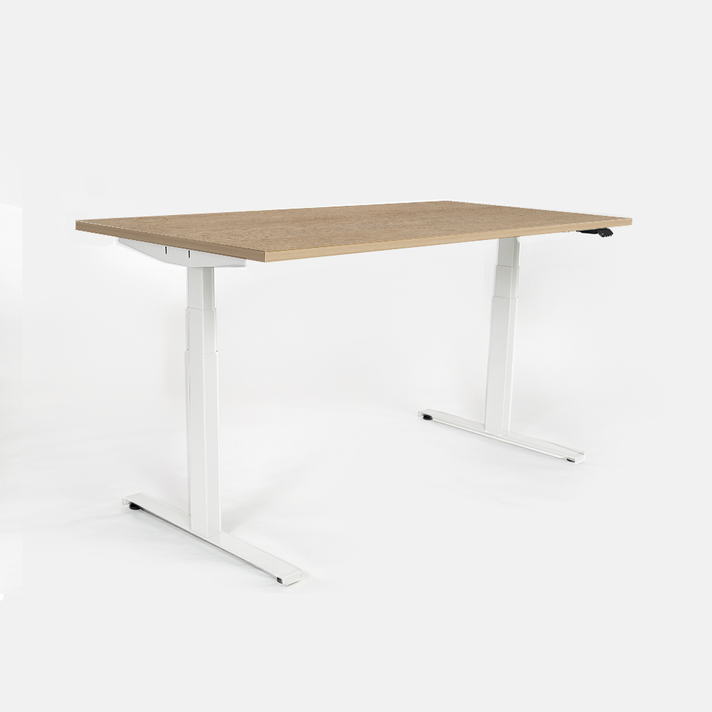 Цвят на основата: Бял | Цвят на плота: Дъб Небраска натур