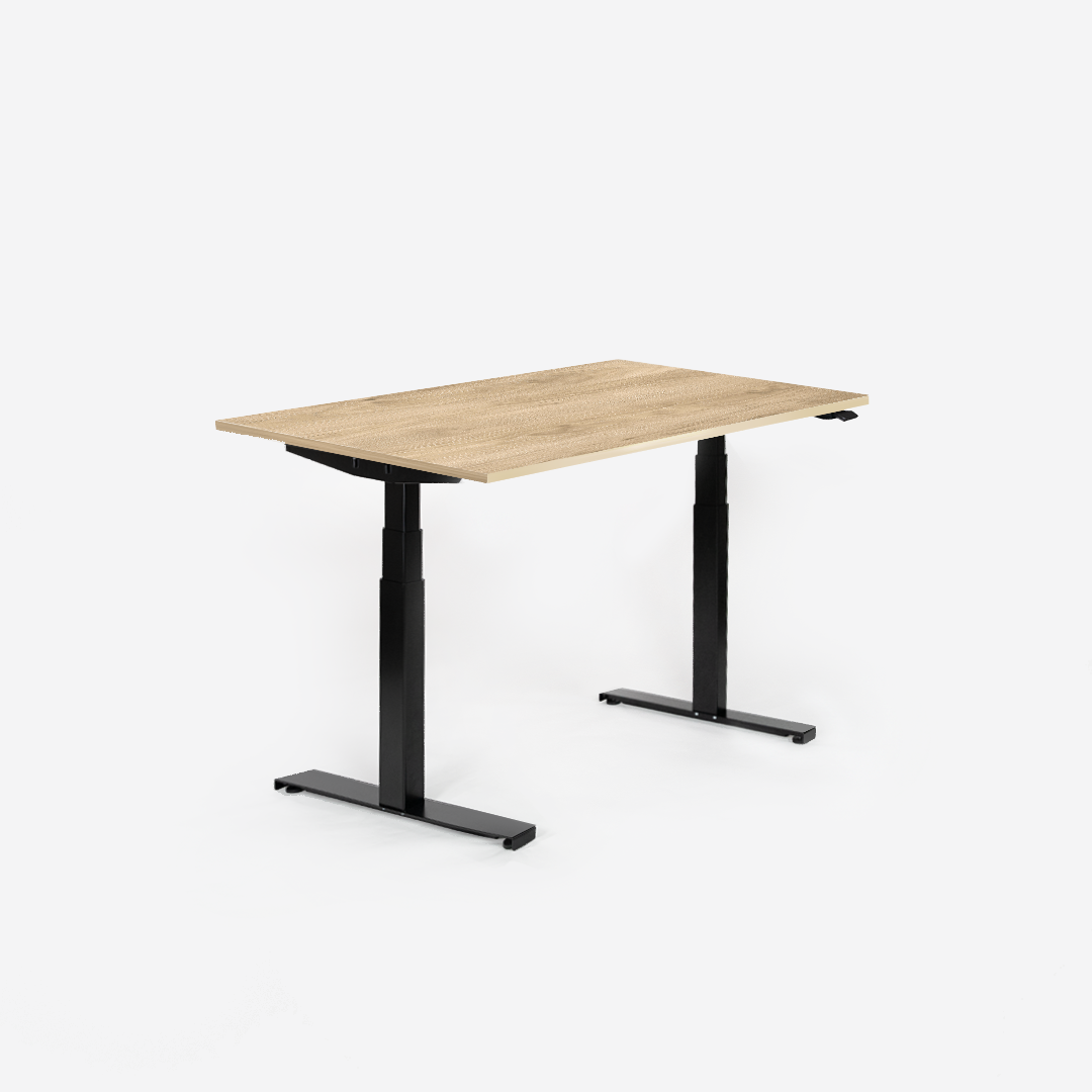 Цвят на основата: Черен | Цвят на плота: Дъб Небраска натур